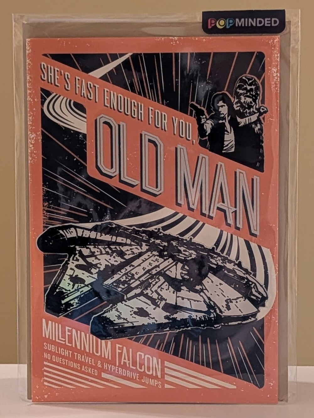 Star Wars Father's Day Card: Millennium Falcon (Popminded By Hallmark)